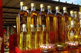 bottiglie olio oliva